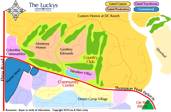 Country Club Village Map