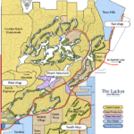 Clickable Desert Mountain Area Map