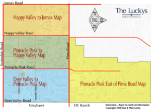 Pinnacle Peak Area Map