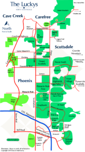 North Scottsdale Map