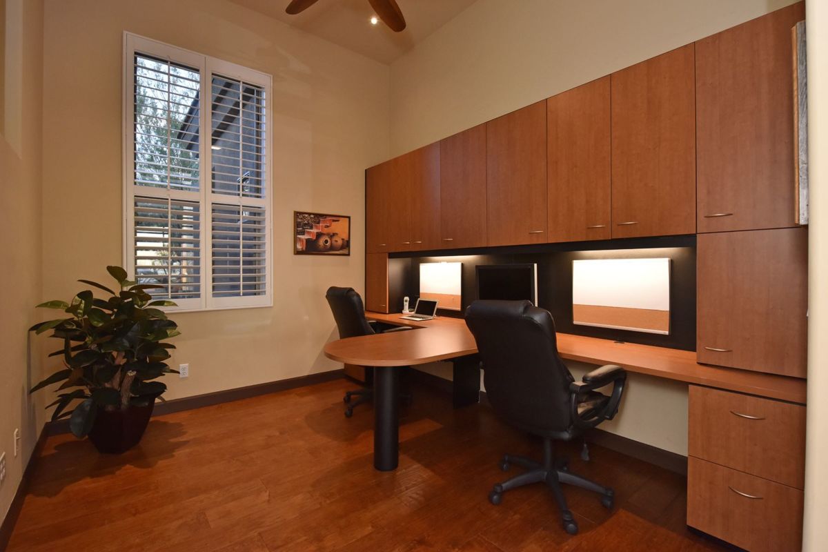 Office with Dual Desks