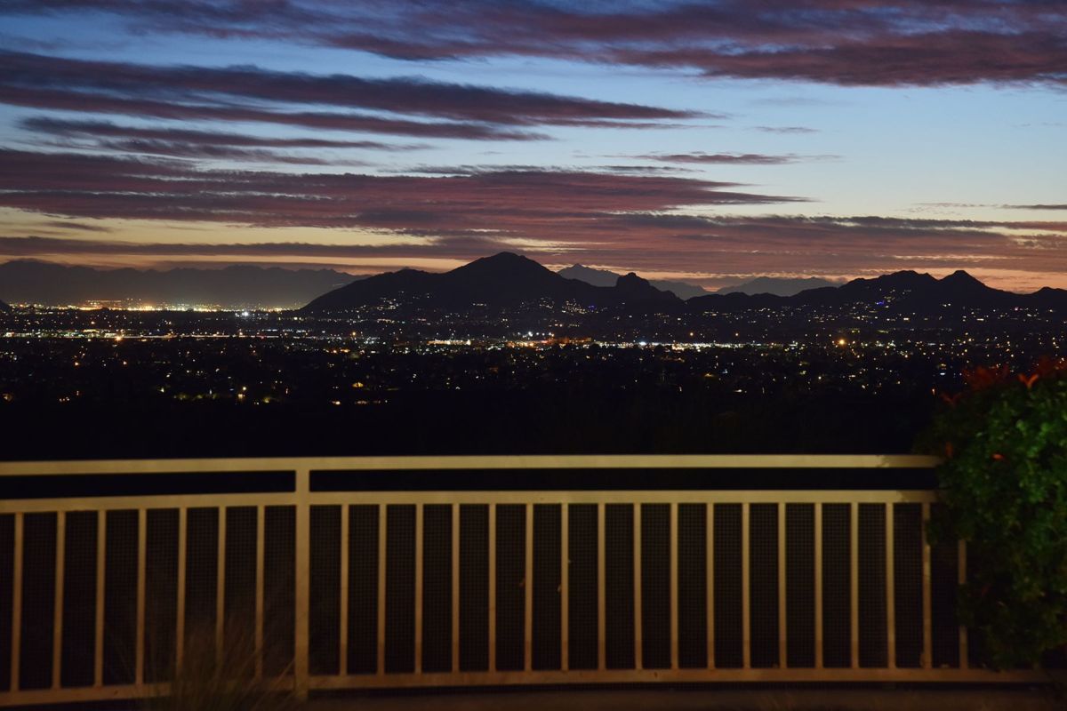 Phoenix and Scottsdale City Light Views