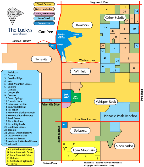 Boulders Area Map