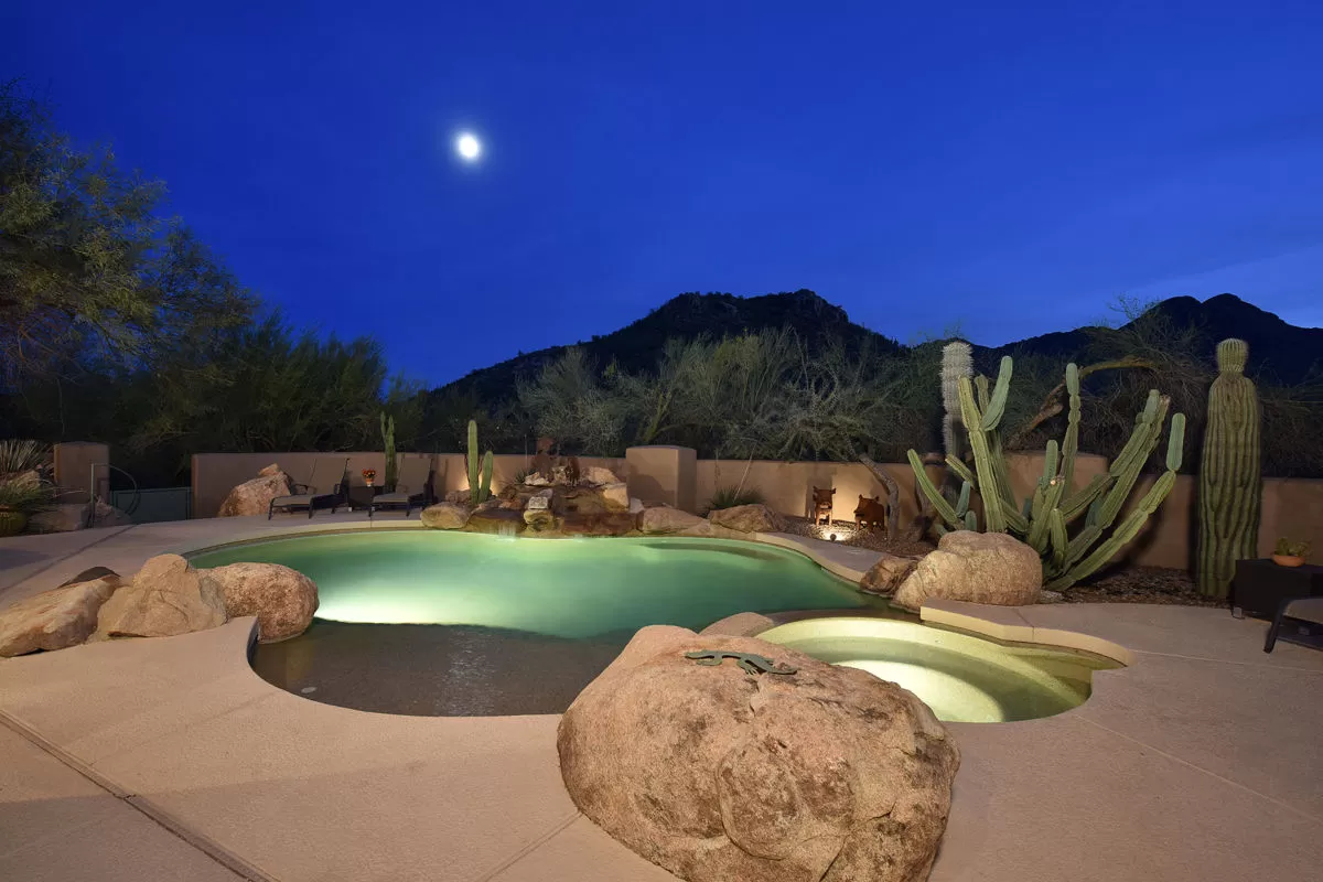 Troon Ridge Estate Night Views