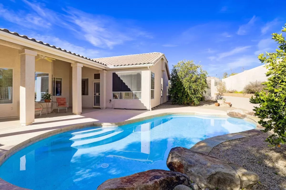 Refreshing Backyard Pool